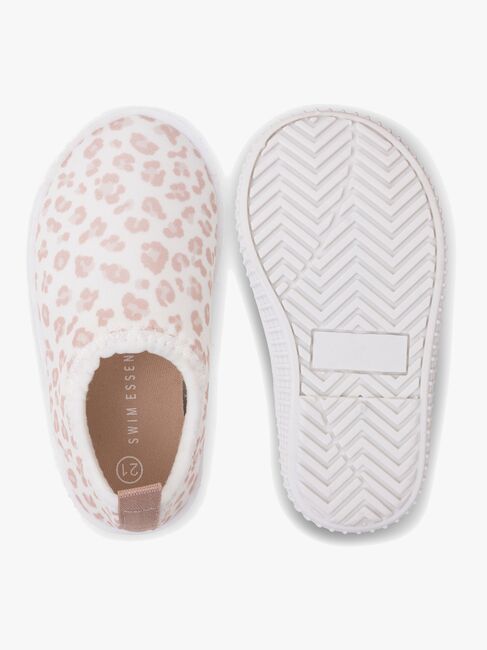 Swim Essentials Badesko, Beige Leopard