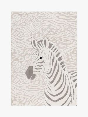 KMCarpets Gulvtæppe Zebra 120x170, Creme