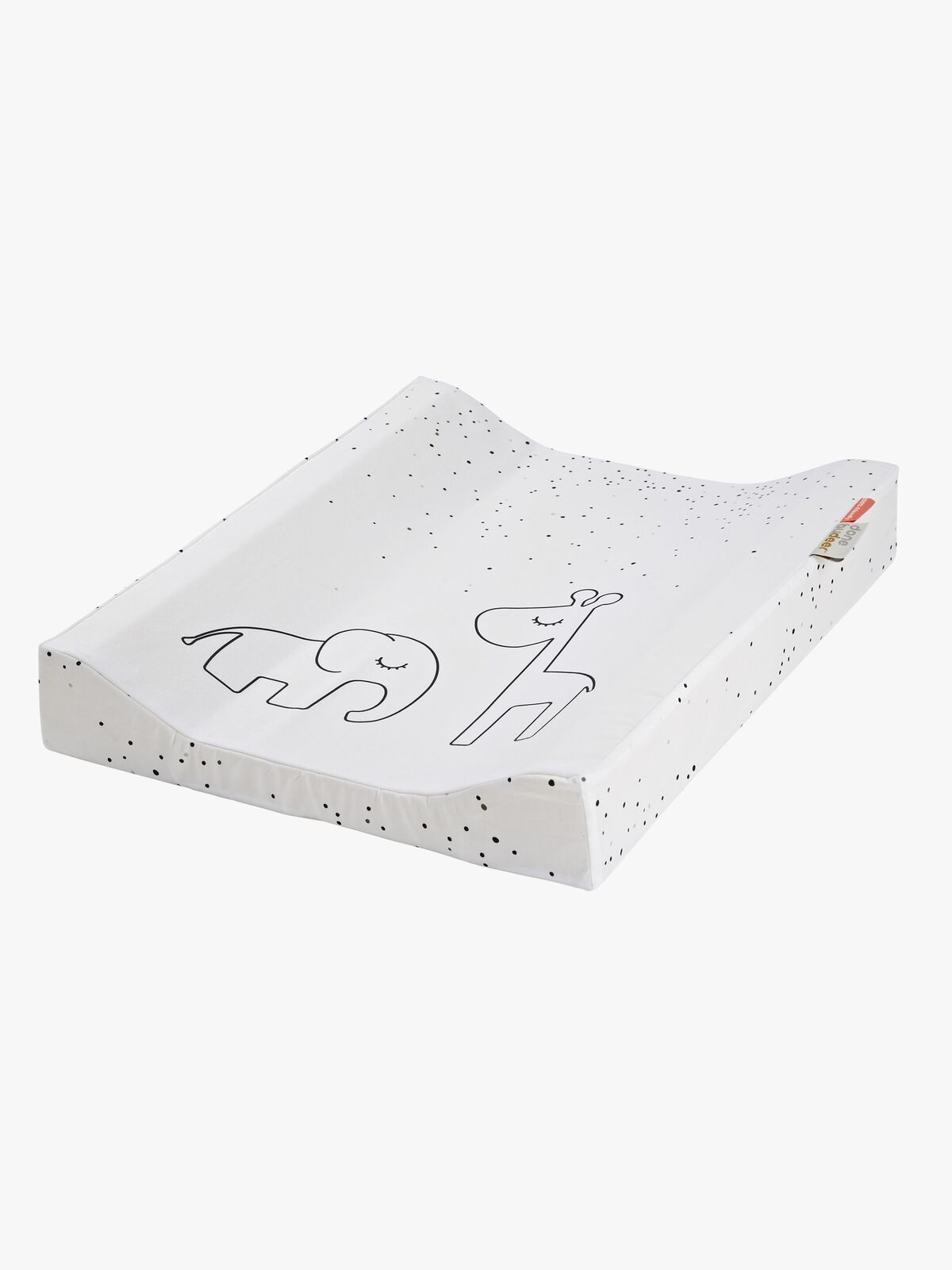 Done By Deer Puslepude Dreamy Dots, White