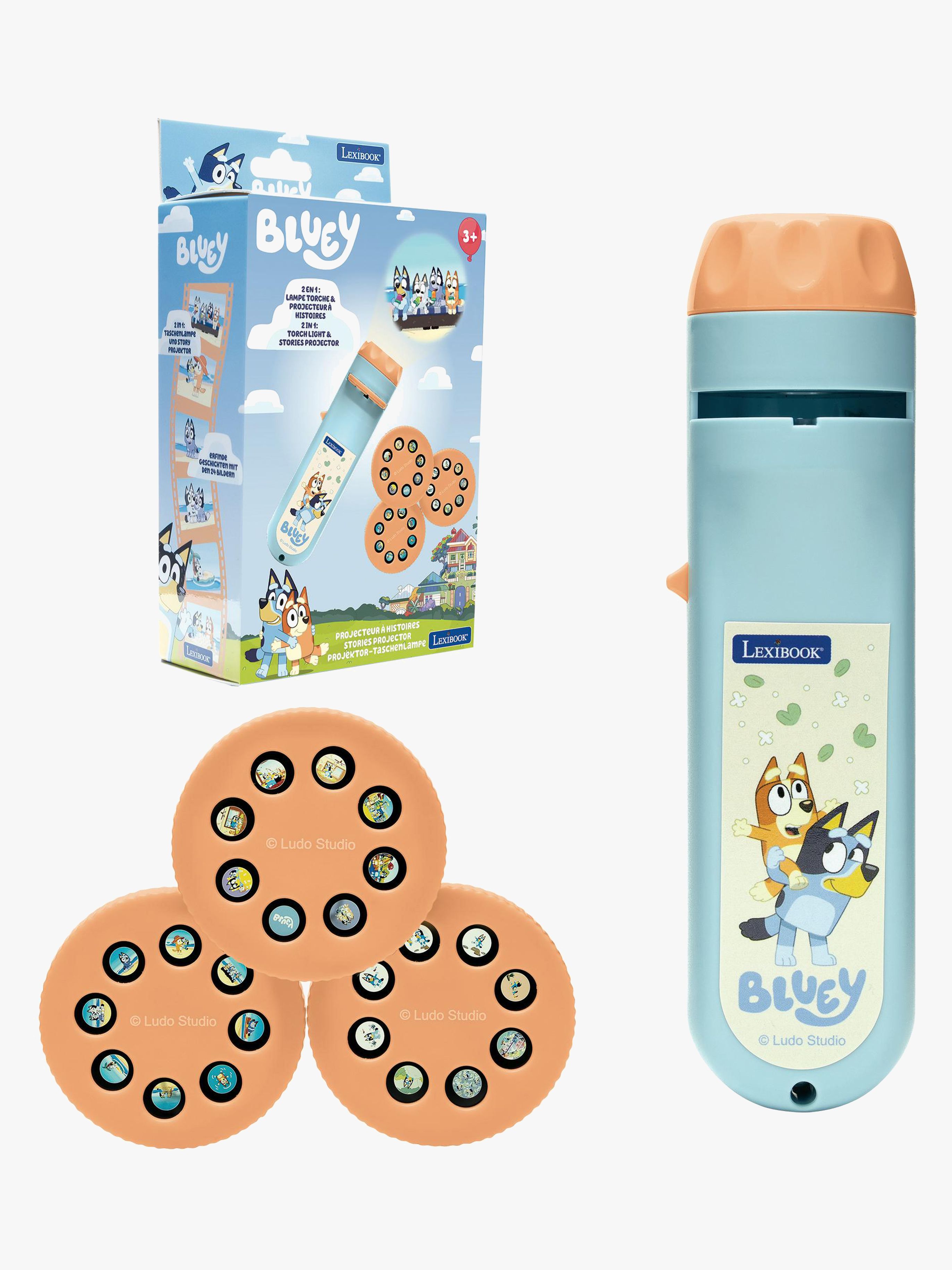 Bluey Historie Projektor & Lommelygte