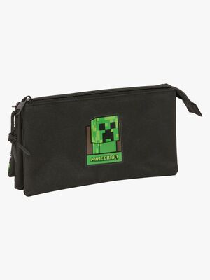 Minecraft Penalhus med 3 Rum, Sort