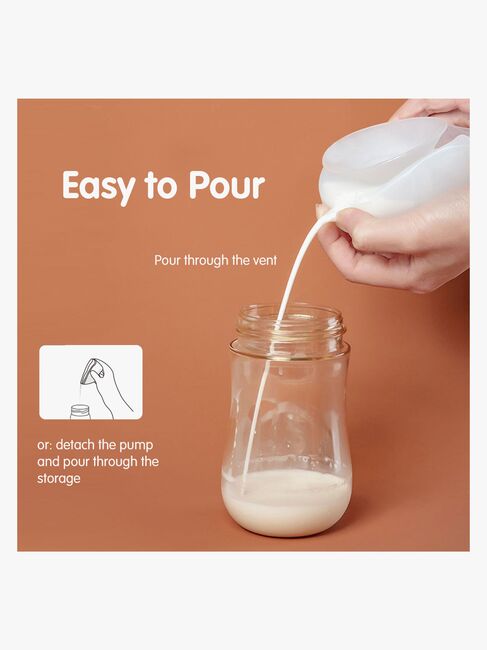 Beemoo CARE Horigen Bærbar Manuel Brystpumpe inkl. 10-pak Ammeindlæg