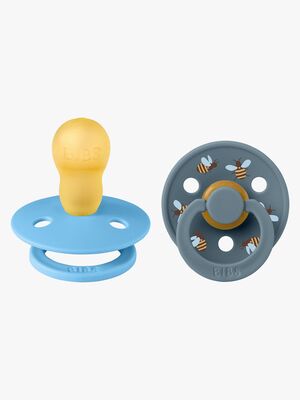 BIBS Studio Colour Bumblebee Sut 2-pak Latex Str. 3, Breeze