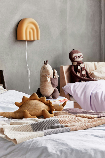 OYOY Rainbow Vägglampa, Light Rubber