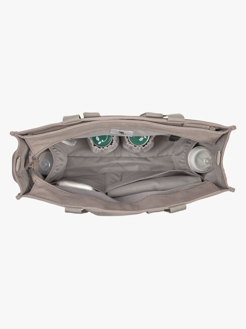 Lässig Tote Pusletaske, Taupe