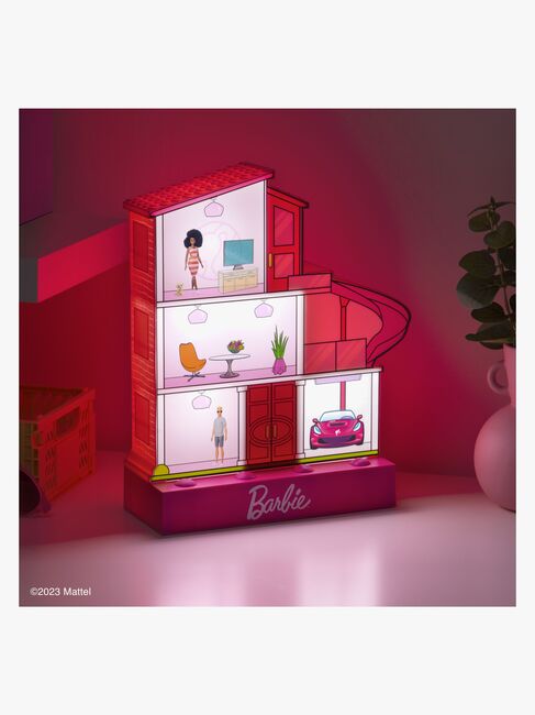 Paladone Barbie Dreamhouse Lampe med Klistermærker