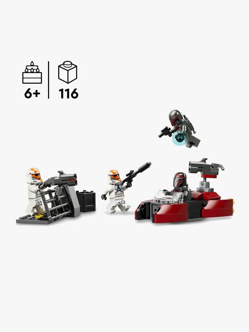 LEGO Star Wars 75449 Battle Pack med belejringen af Mandalore