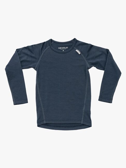 Devold Breeze Merino Skiundertrøje Kid, Night