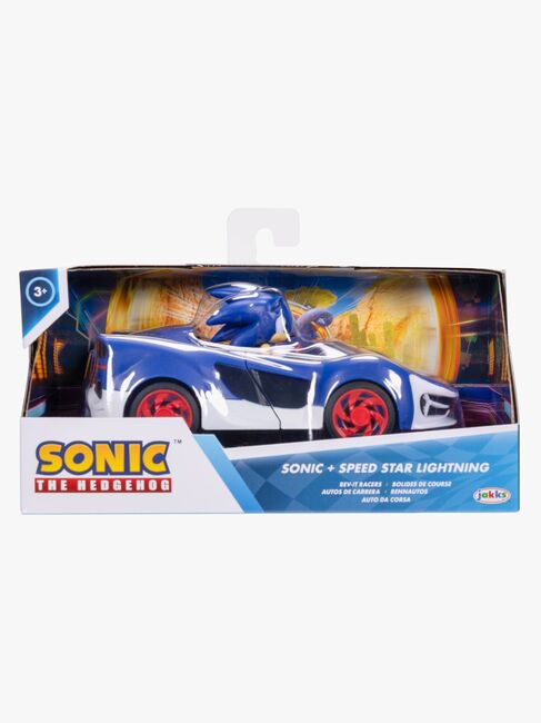 Sonic The Hedgehog Figursæt Sonic og Speed Star Lightning