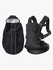 BabyBjörn Bæresele Harmony 3D Mesh inkl. Betræk, Sort