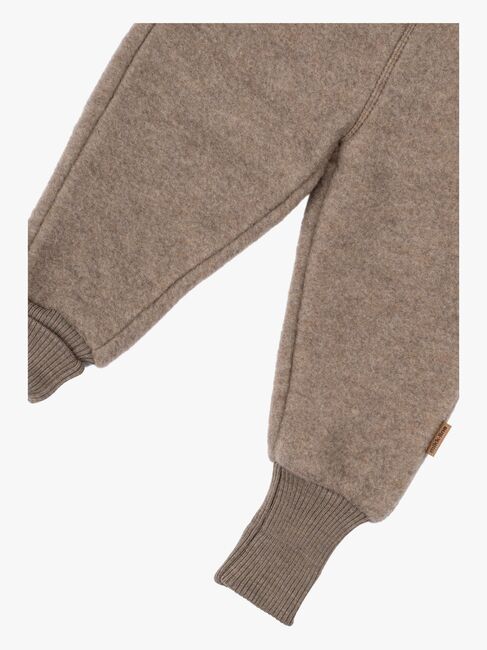 Mikk-Line Fleecebukser Baby Merinould, Melange Denver