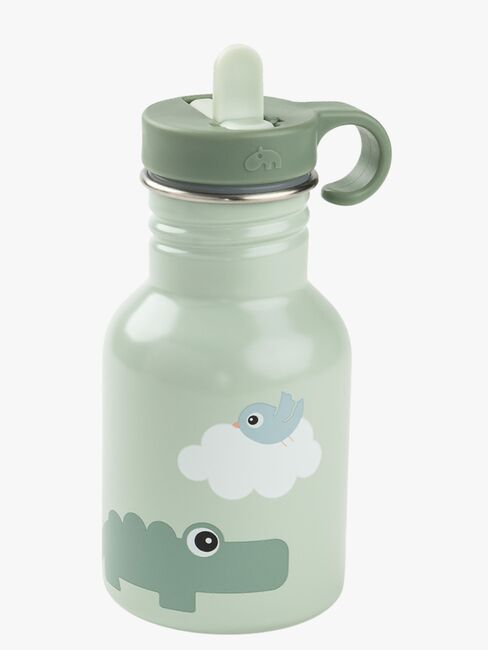 Done By Deer Playground Metalflaske, Green