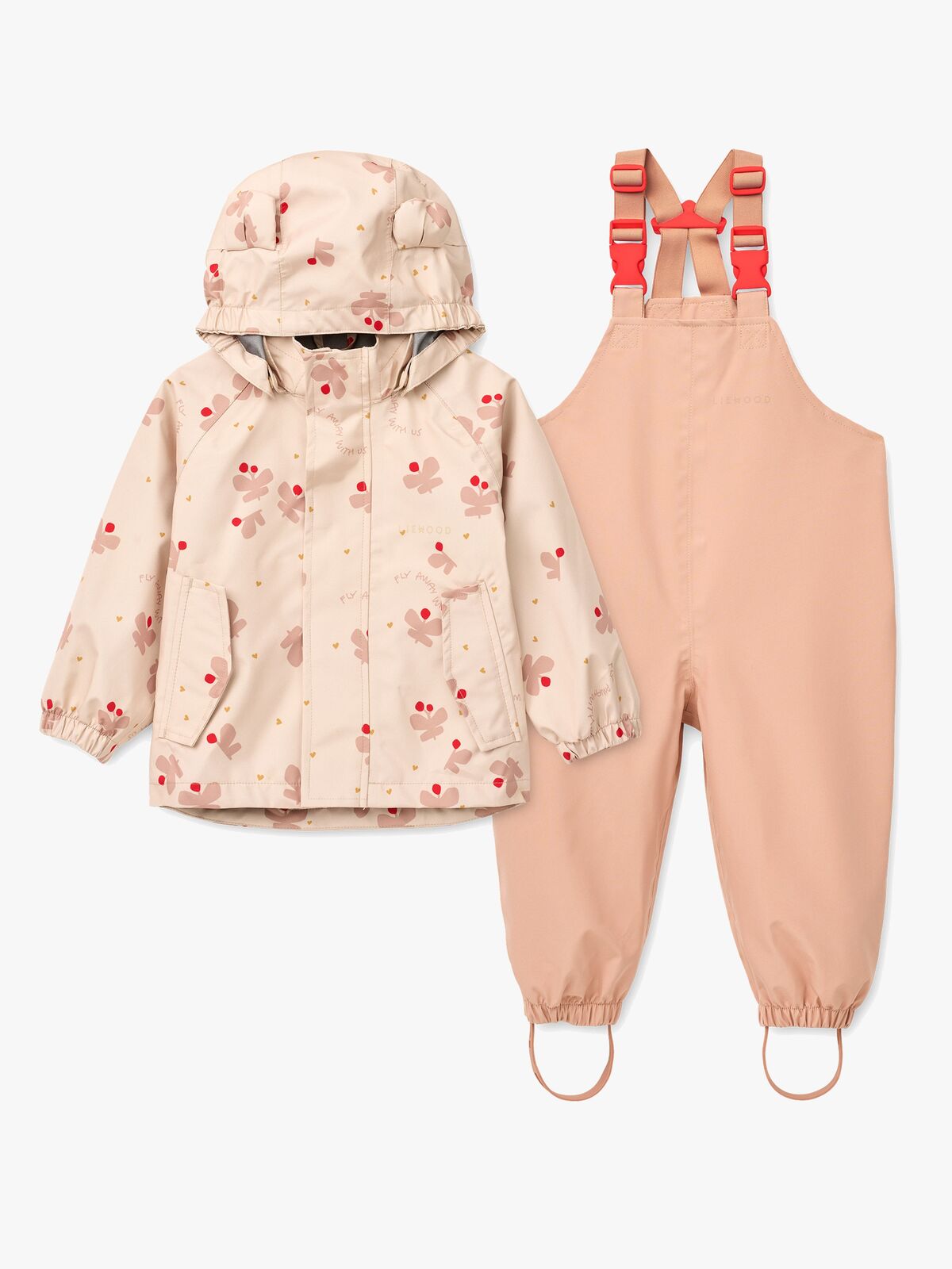 LIEWOOD Manu Regnsæt, Butterfly/Apple Blossom