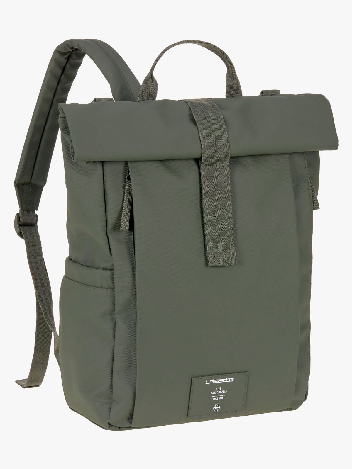 Lässig Rolltop Pusletaske Rygsæk, Olive