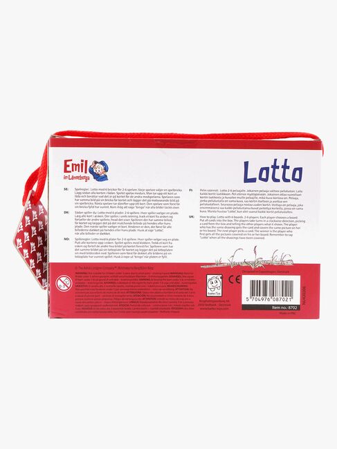 Barbo Toys Emil Fra Lønneberg Lotto Spil