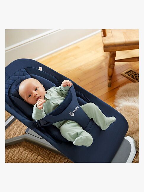 Ergobaby Evolve 3-in-1 Skråstol, Midnight Blue