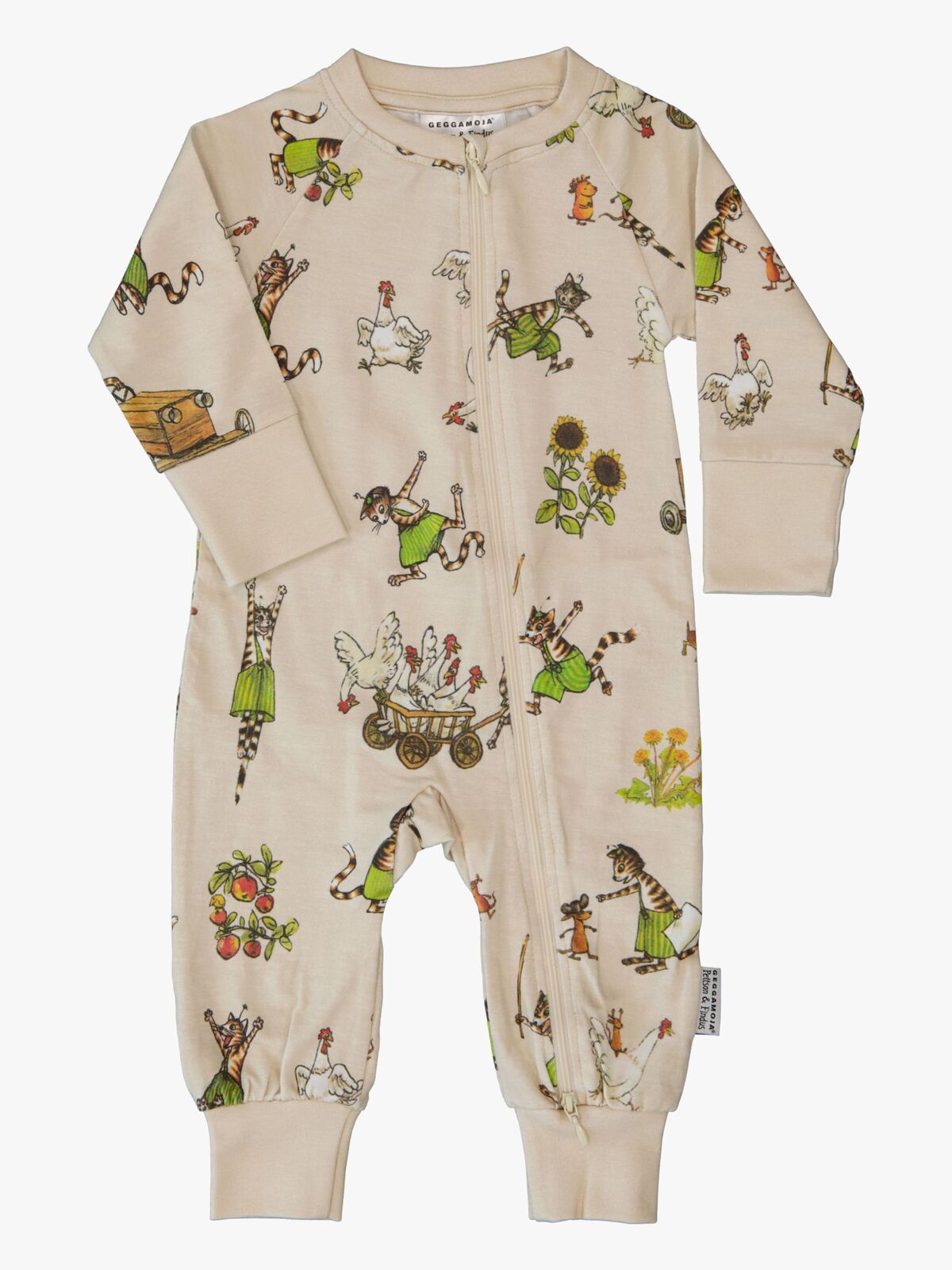 Geggamoja Pyjamas Peddersen & Findus, Beige