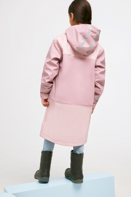 Nordbjørn Smögen Foret Regnjakke, Pink