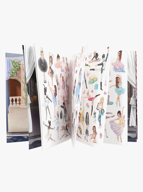 TOPModel Stickerworld Klistermærkebog Ballet