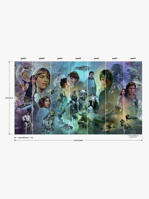 RoomMates Wallstickers, Star Wars Original