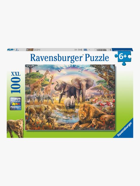 Ravensburger Puslespil Wildlife 100 Brikker