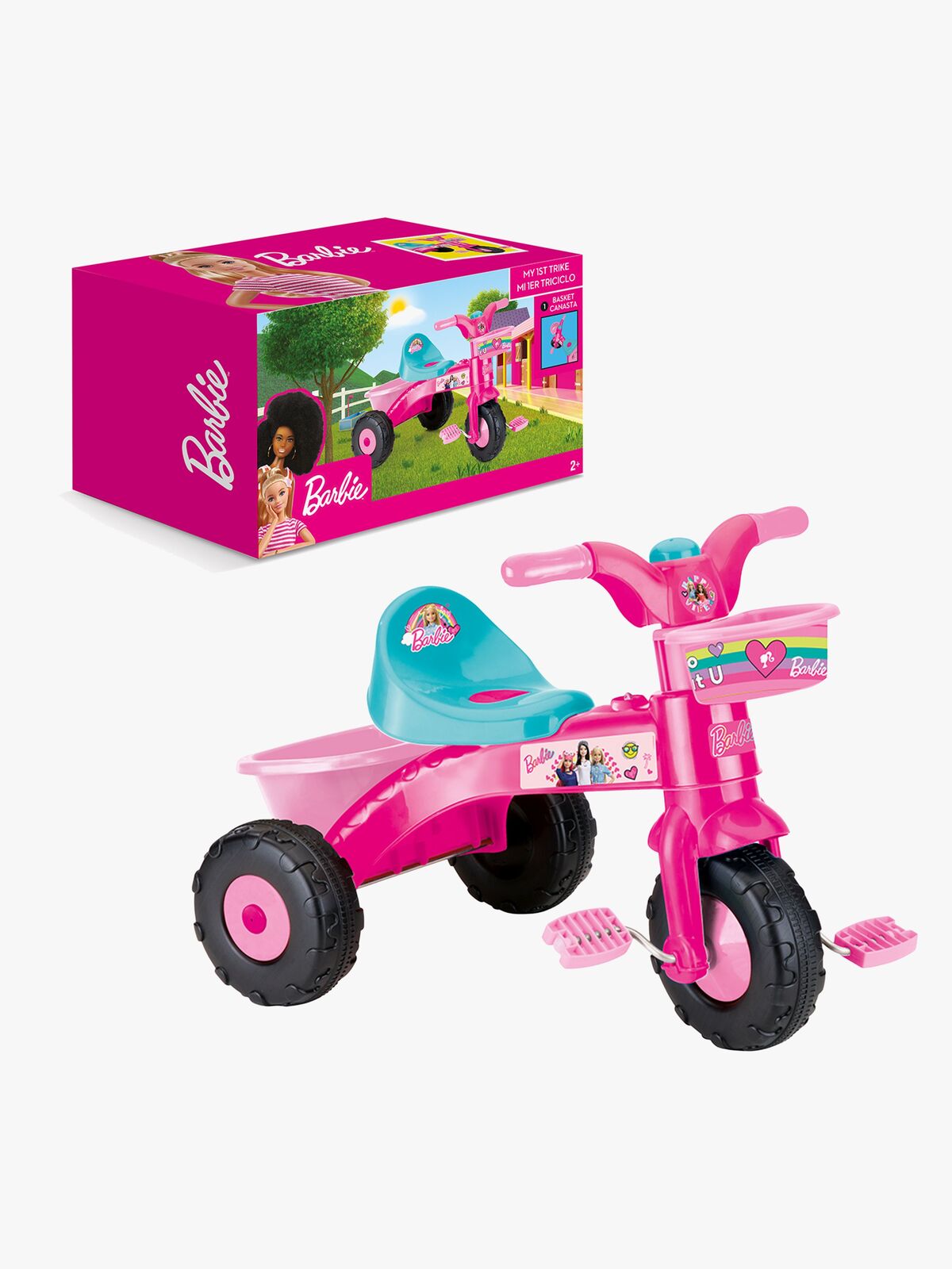 DOLU Barbie Trehjulet Cykel