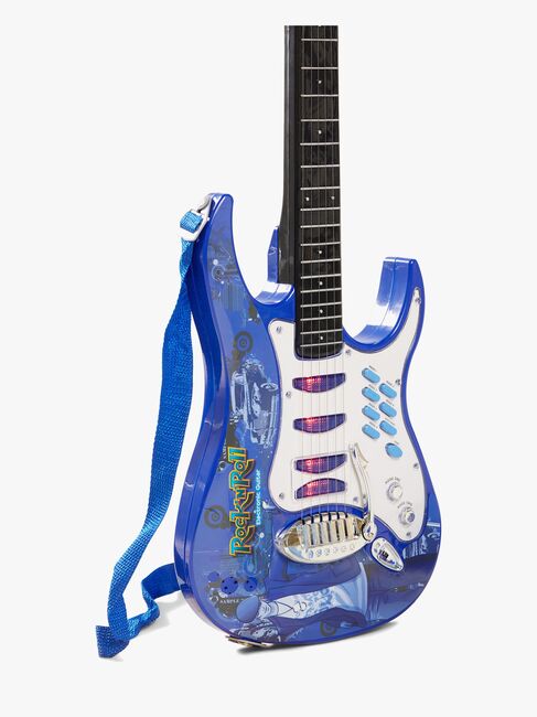 Cloudberry Castle Legetøjsguitar med Mikrofon & Højttaler, Blå