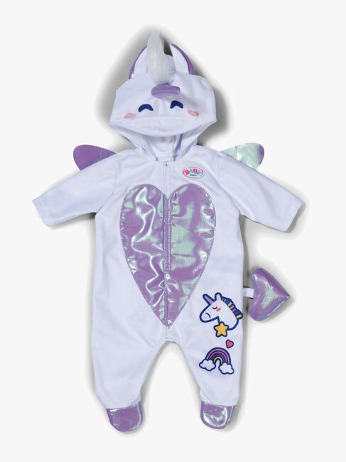 BABY born Dukketøj Heldragt Enhjørning 43 cm