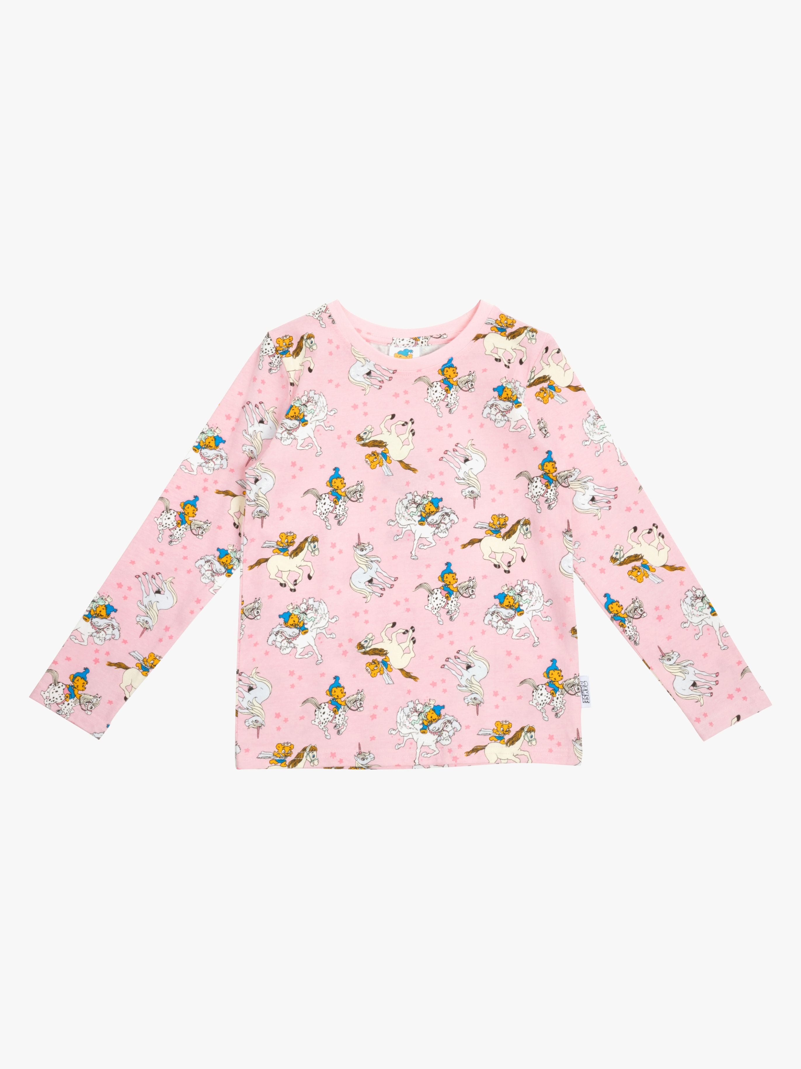 Bamse Verdens Stærkeste Bjørn By Martinex Ponny Trøje, Pink, 86