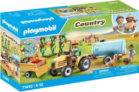 Playmobil 71442 Country Byggesæt Traktor med Trailer