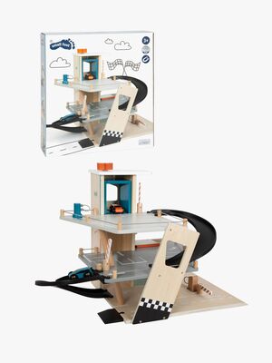 Small Foot Parkeringshus med To Biler