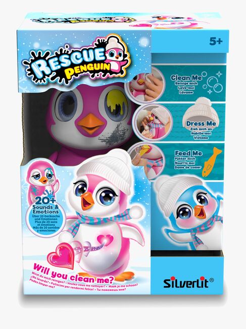 Silverlit Rescue Interaktiv Pingvin, Pink