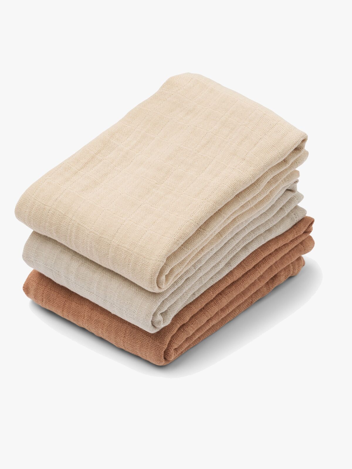 LIEWOOD Lewis Tæppe/ Stofble i Musselin 3-pak, Tuscany Rose