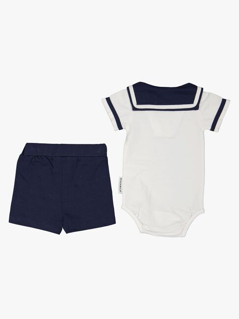 Geggamoja Sejlersæt Baby, Hvid