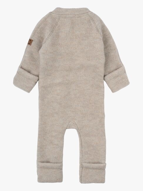 Mikk-Line Ulddragt Merino, Melange Offwhite