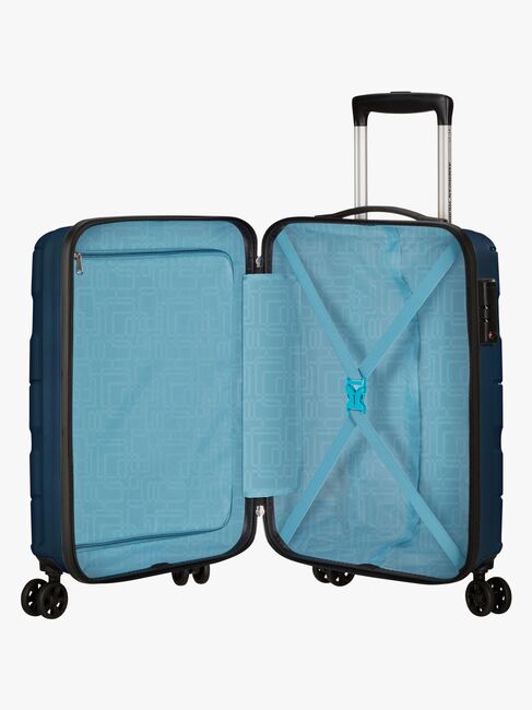 American Tourister Jetdriver Spinner Kuffert 32L, Navy Blue