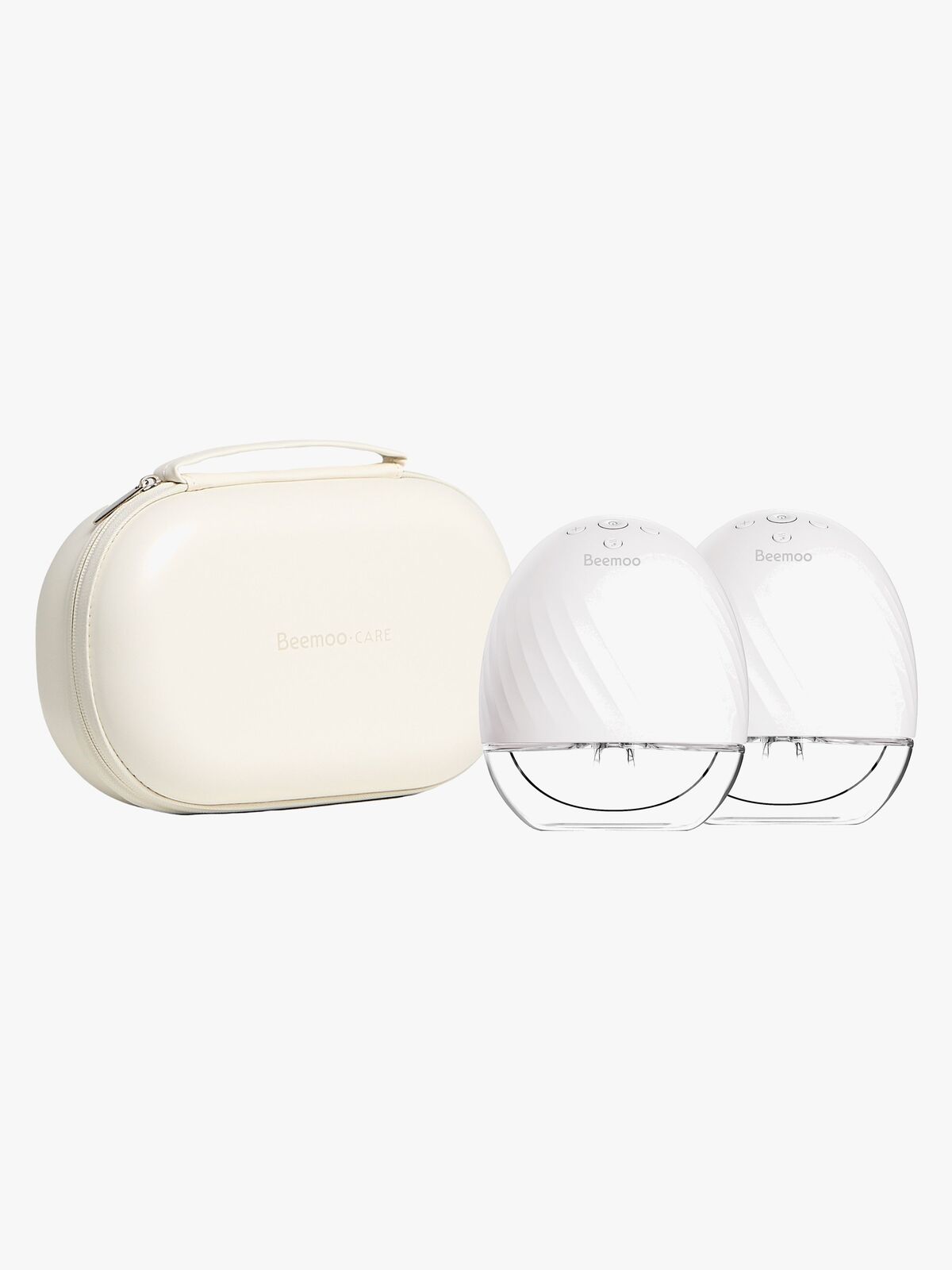 Beemoo CARE Wearable Elektrisk Brystpumper Dobbelt inkl. Opbevaringstaske