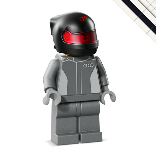 LEGO Speed Champions 77259 Audi Revolut F1 Team R26-racerbil