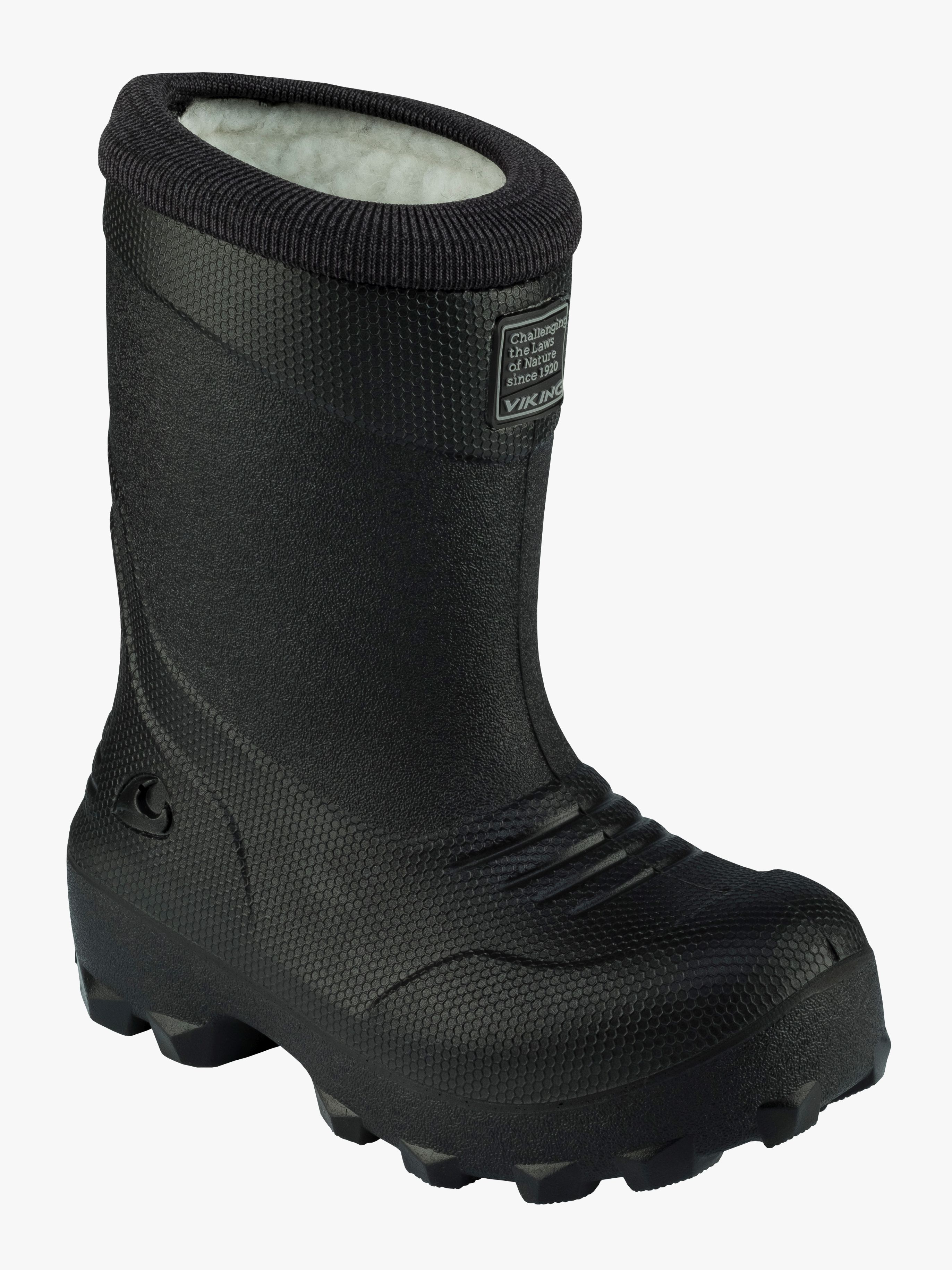 Viking Frost Fighter Forede Gummistøvler, Black, 31