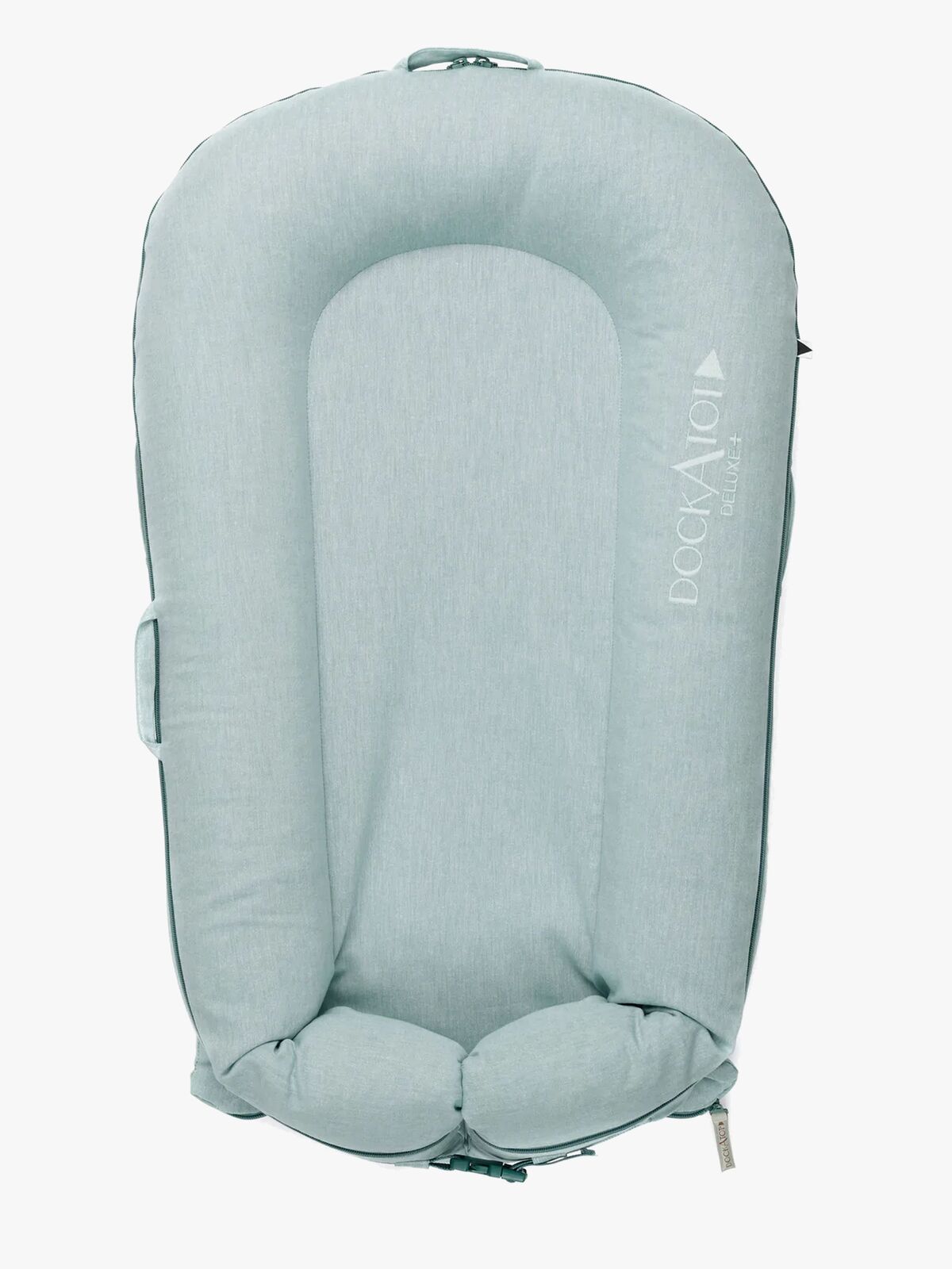 DockATot Deluxe+ Babynest, Marine Chambray