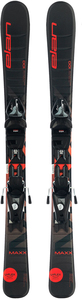 Elan Maxx Ski 130 cm, Sort/Rød