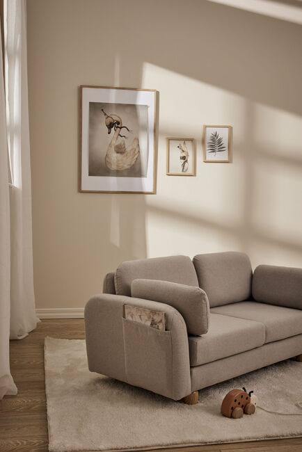 Alice & Fox HAZEL Sofa, Grå