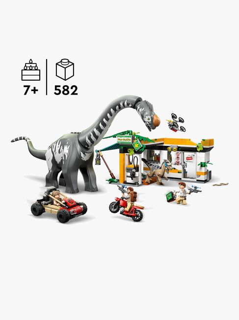 LEGO Jurassic World 76973 Sporingsmission: Raptor og titanosaurus