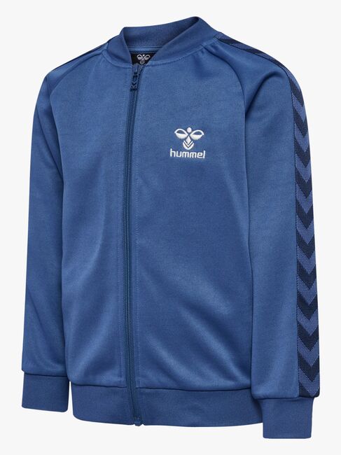 Hummel Newi Zip T-shirt, True Navy