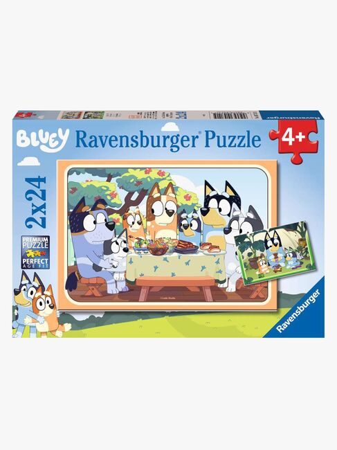 Ravensburger Puslespil Bluey 2x24 Brikker