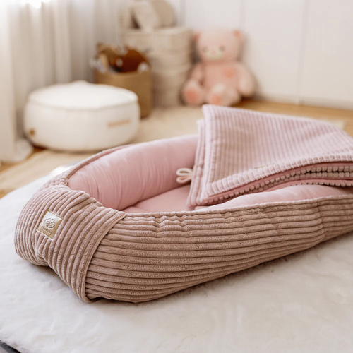 MeowBaby Aesthetic Babynest, Powder Pink