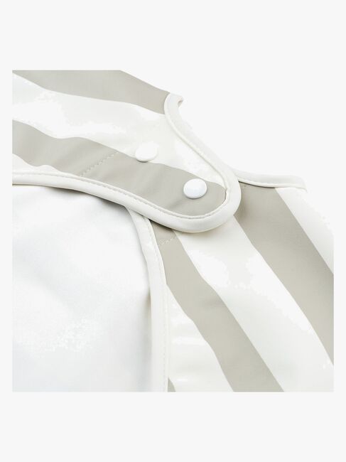 Done By Deer Langærmet Hagesmæk, Stripes Sand