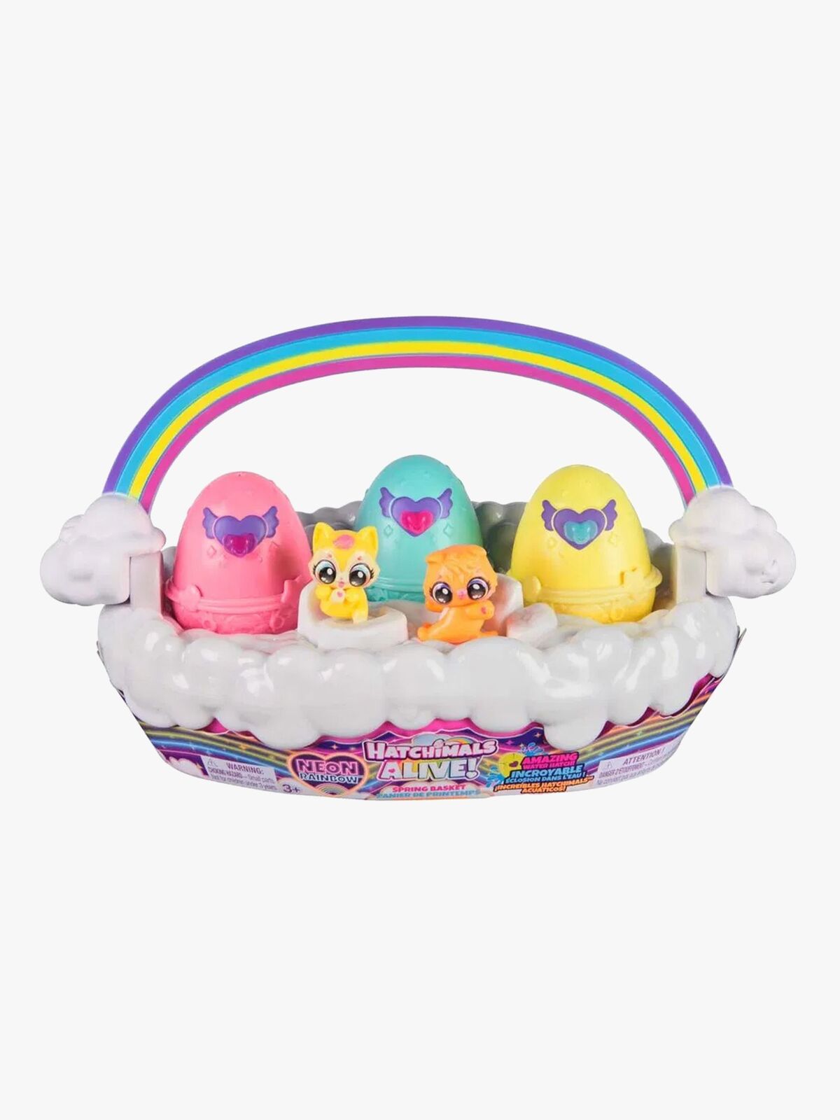 Hatchimals Alive Neon Rainbow Opbevaringskurv