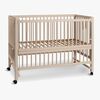 tiSsi XXL Bedside Crib HAJO 120x60, Silk Beige