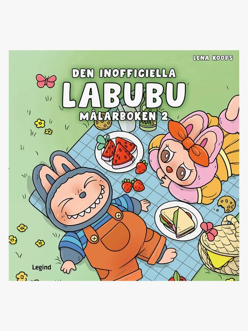 Legind A/S LABUBU Den Uofficielle 2 Malebog